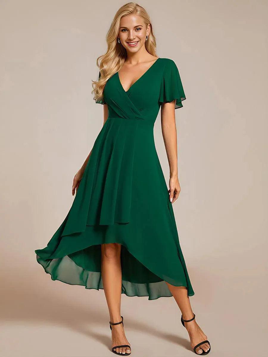 Morgan - Airy Silk Chiffon Dress  Drako Watches