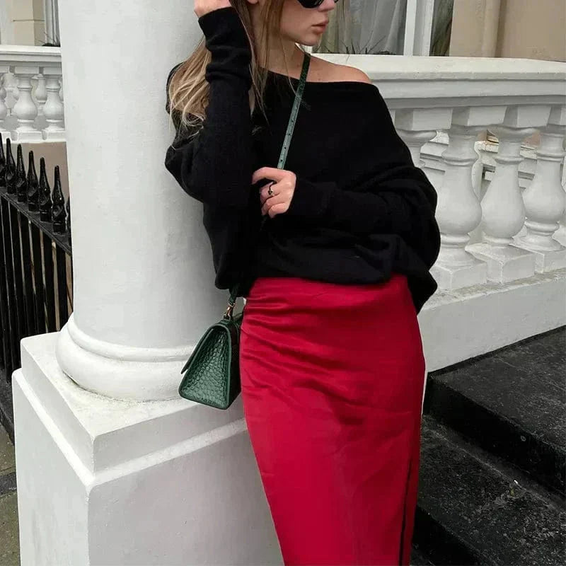 Léa Loose knit sweater in soft yarn  Drako Watches