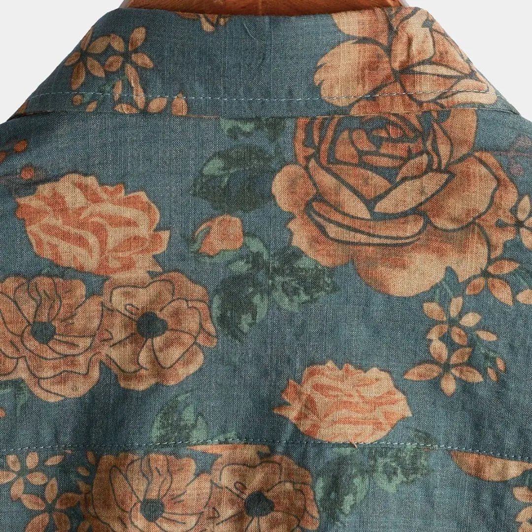 AirLight Vintage Blossom Shirt  Drako Watches
