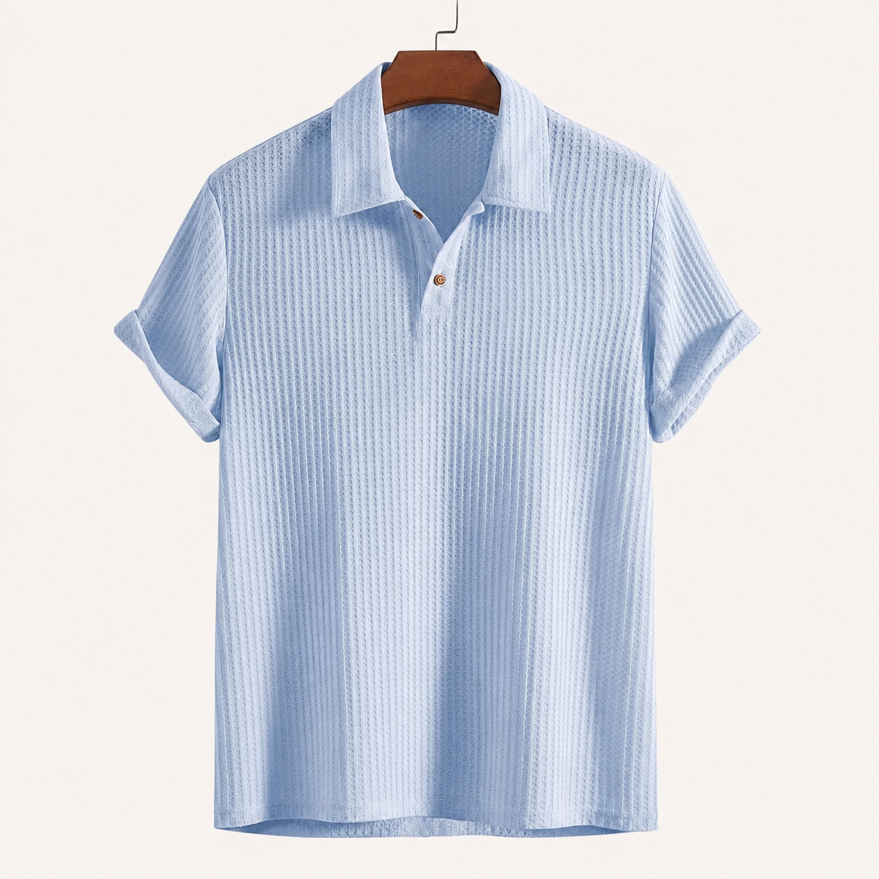 Valenza Textured Knit Polo