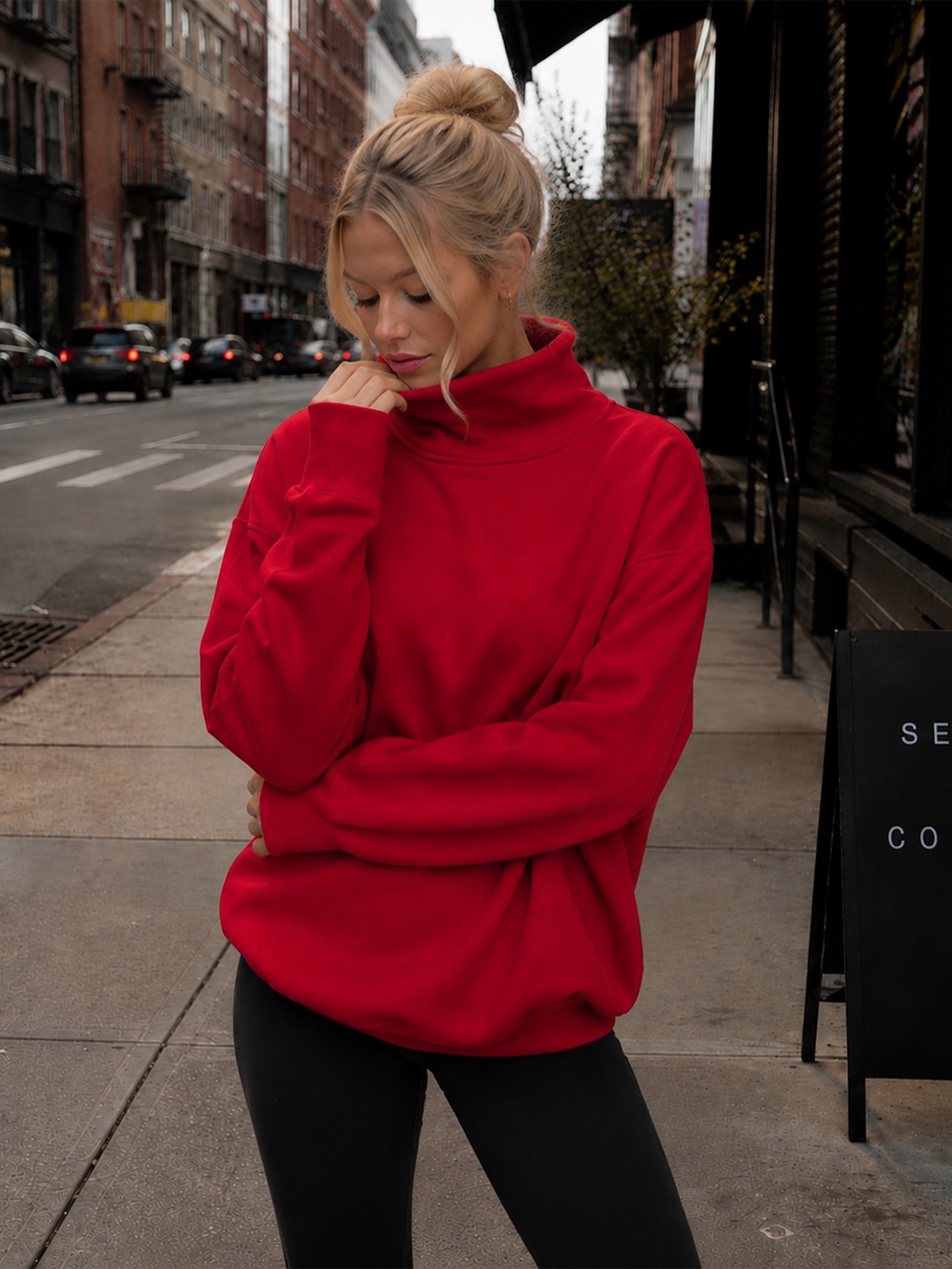 Brielle Mockneck Sweater
