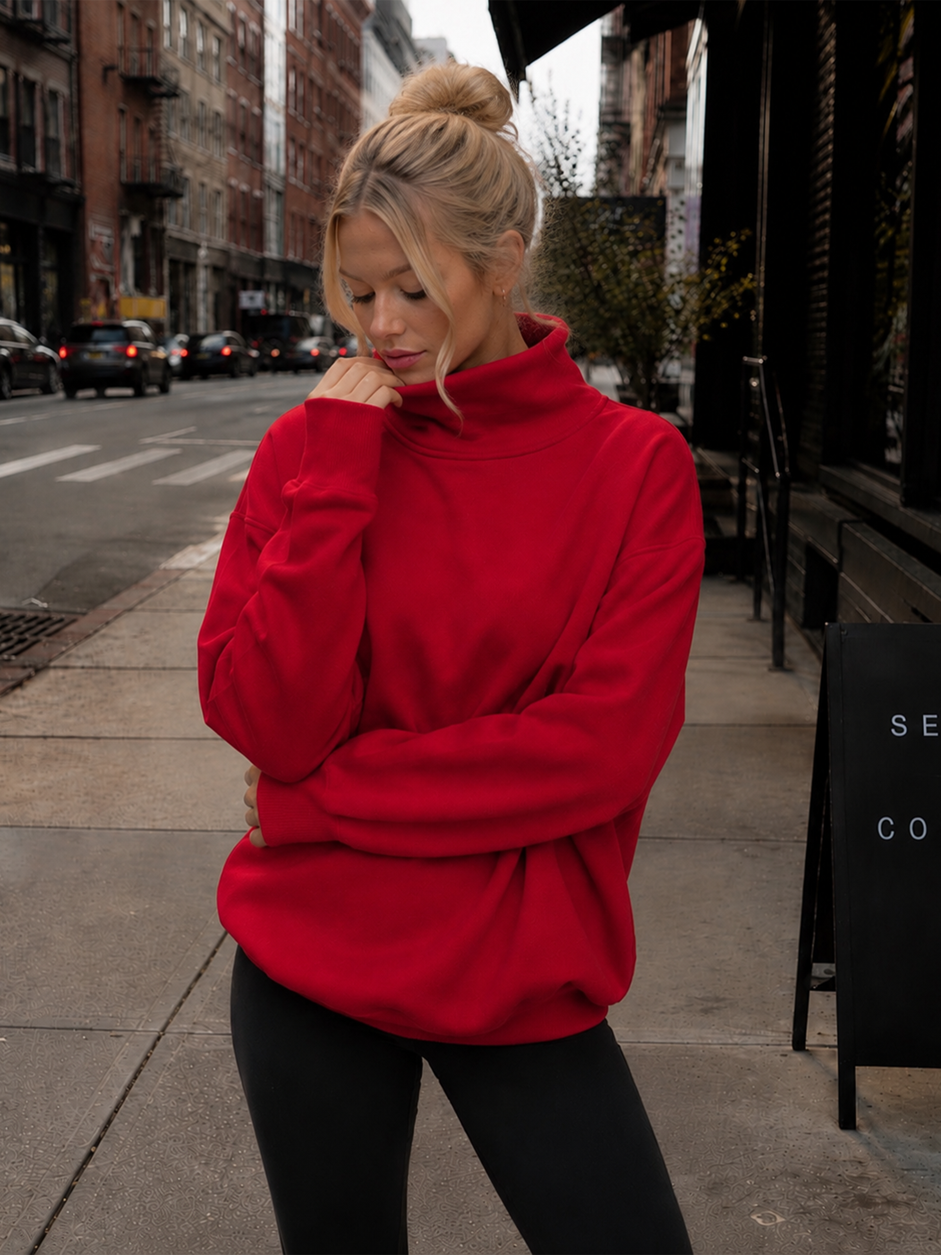 Brielle Mockneck Sweater