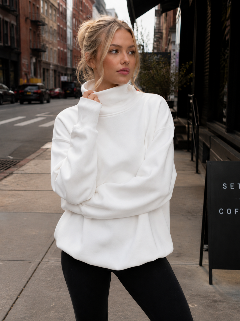 Brielle Mockneck Sweater