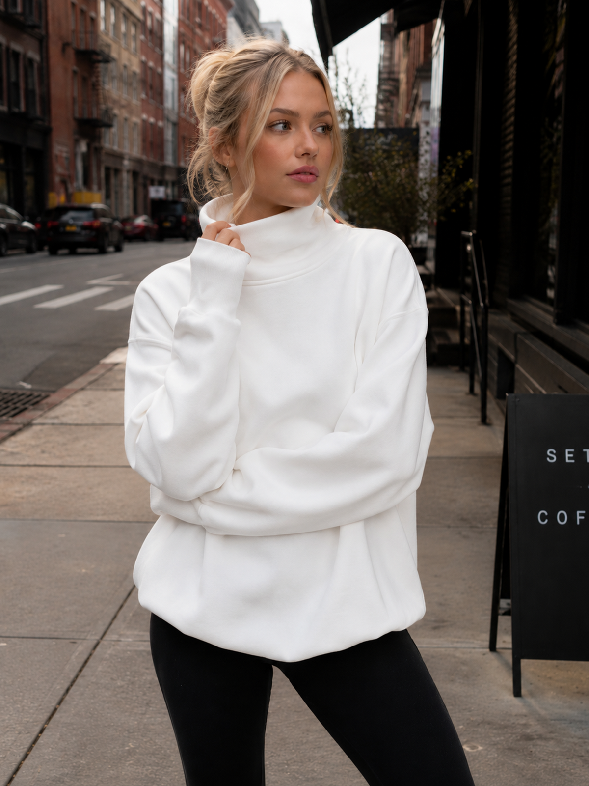 Brielle Mockneck Sweater