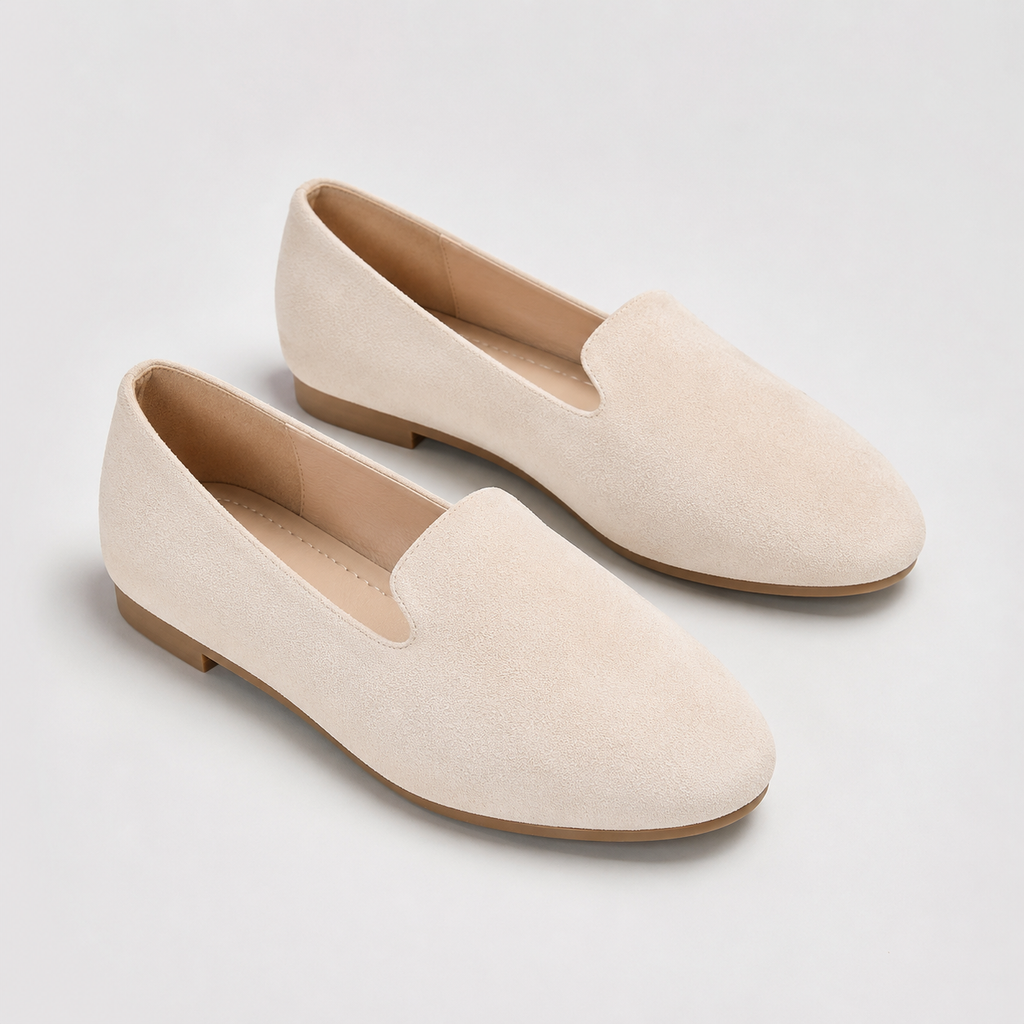 Verona Suede Slip-On Flats