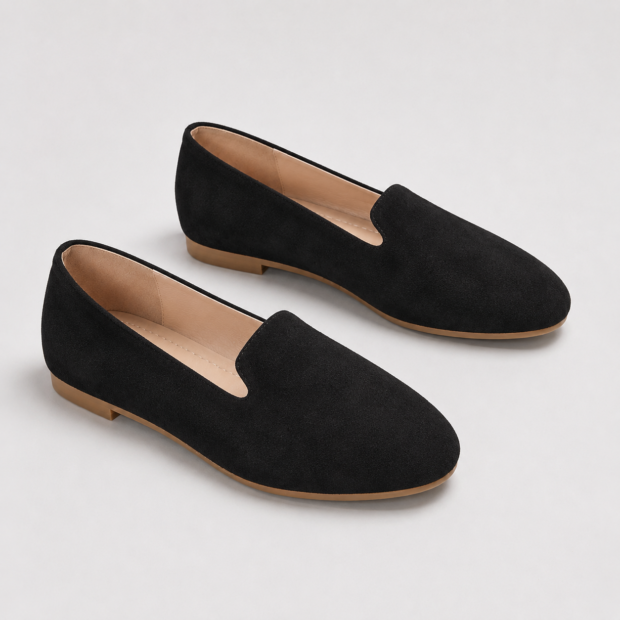 Verona Suede Slip-On Flats