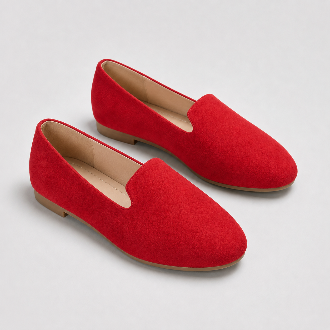 Verona Suede Slip-On Flats
