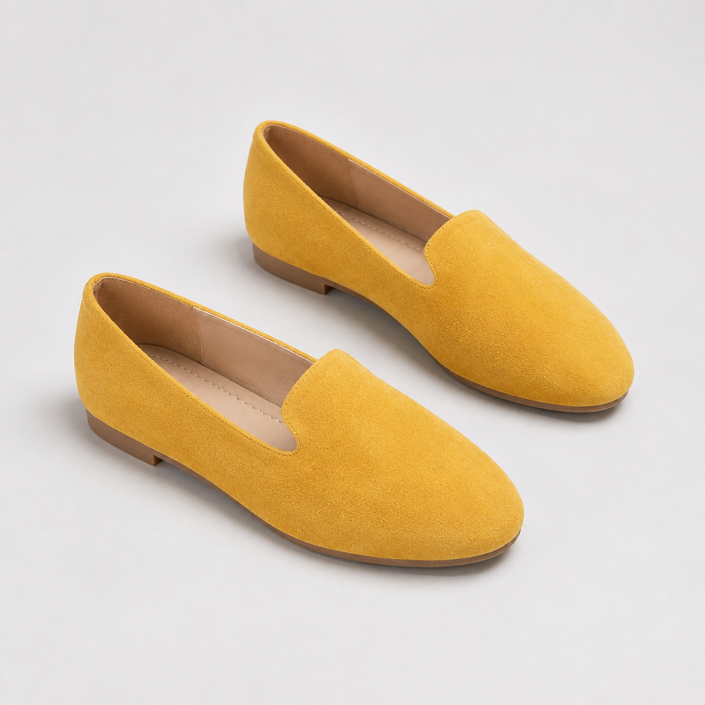 Verona Suede Slip-On Flats