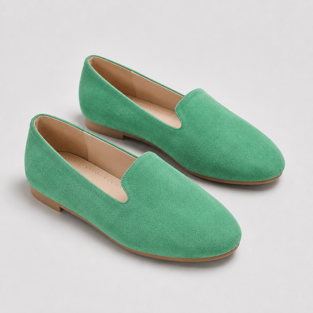 Verona Suede Slip-On Flats