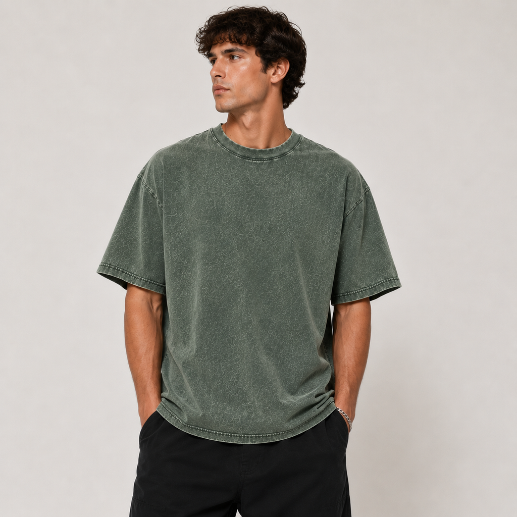 Siena Acid Wash Oversized Tee