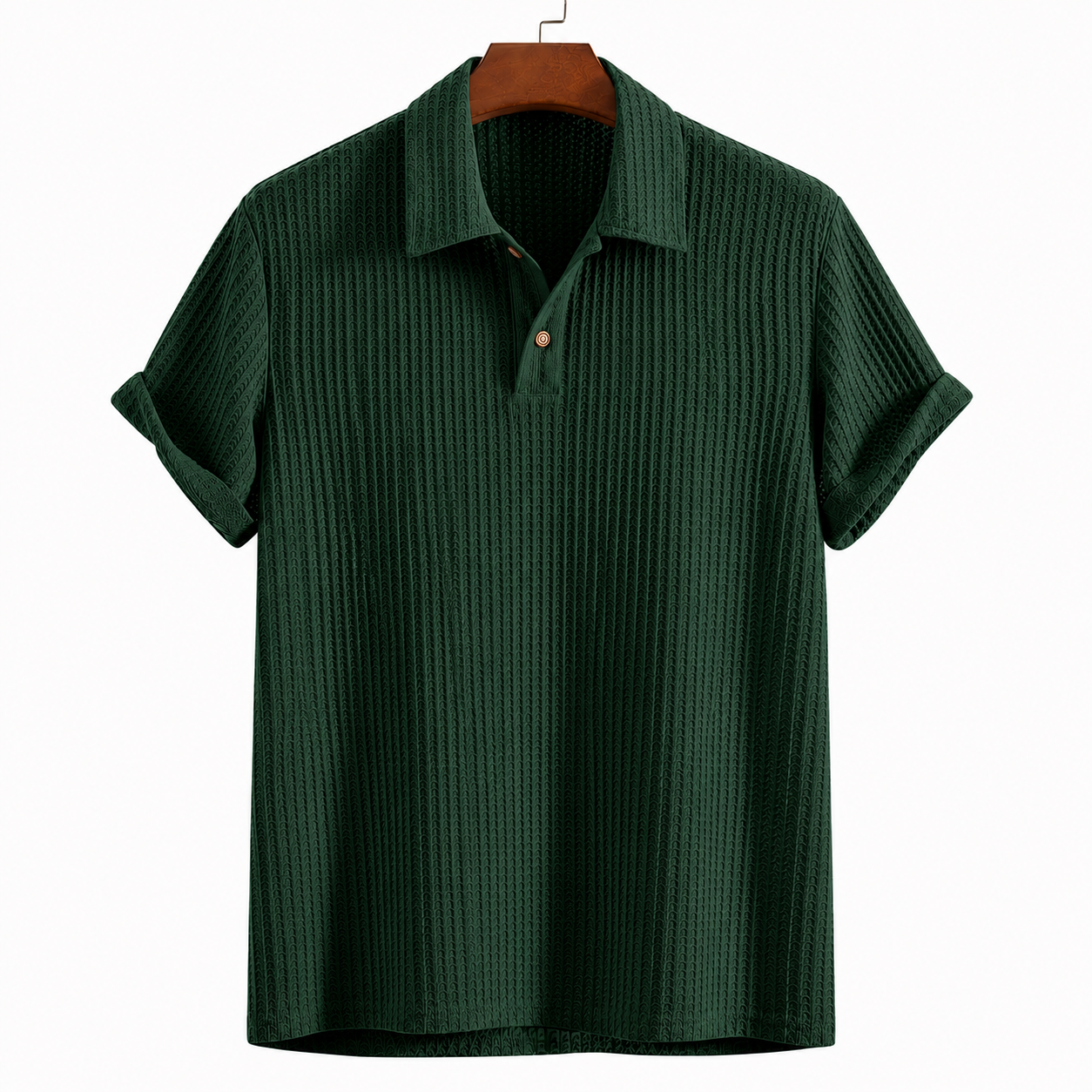 Valenza Textured Knit Polo