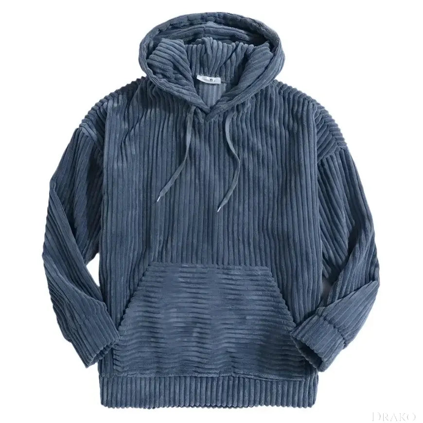 Lazaro Corduroy Hoodie Sweatshirt  Drako Watches Hoodie