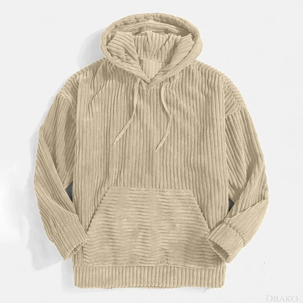 Lazaro Corduroy Hoodie Sweatshirt  Drako Watches Hoodie