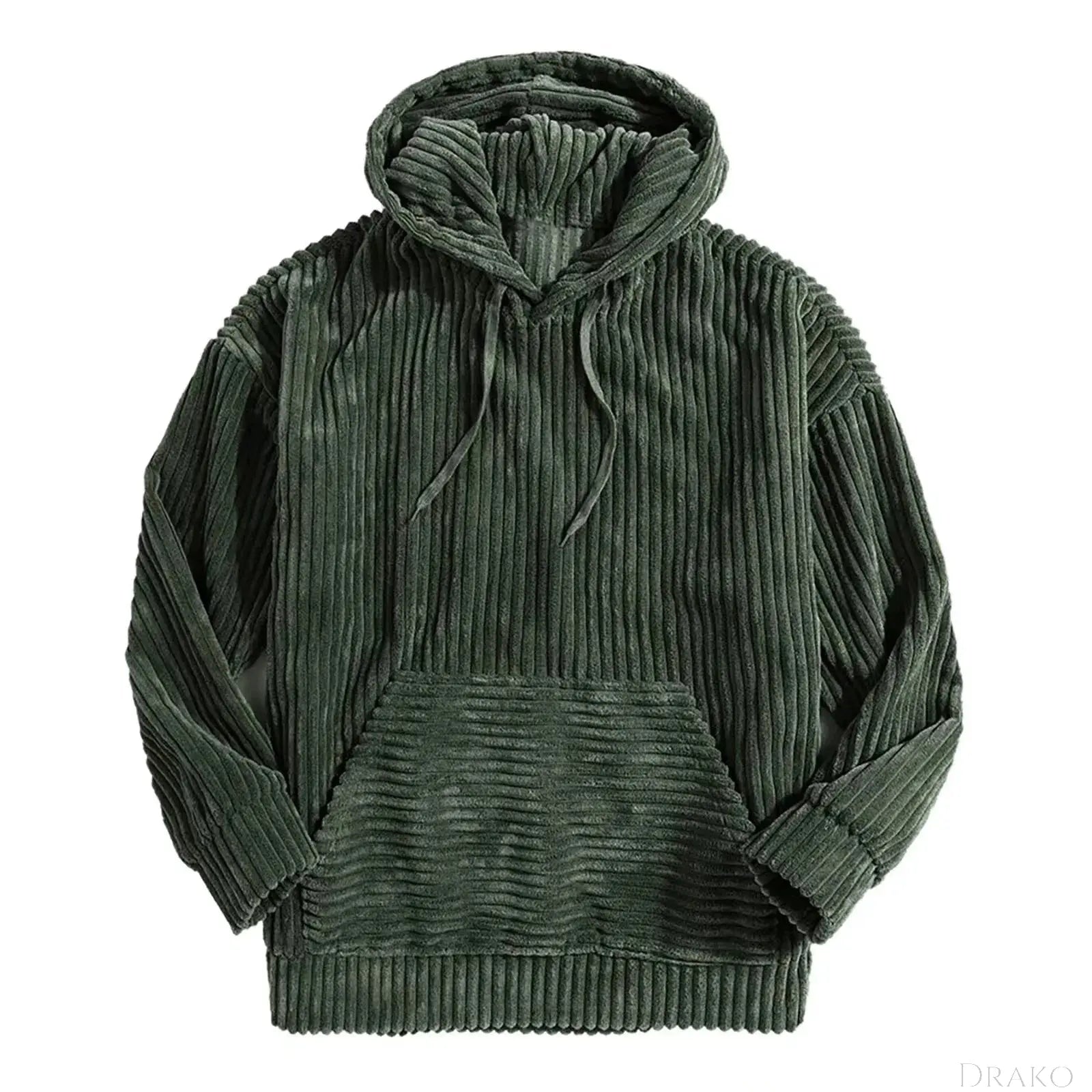 Lazaro Corduroy Hoodie Sweatshirt  Drako Watches Hoodie