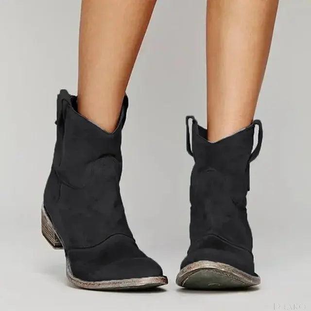Marlow Women’s Cowgirl Ankle Boots  Drako Watches