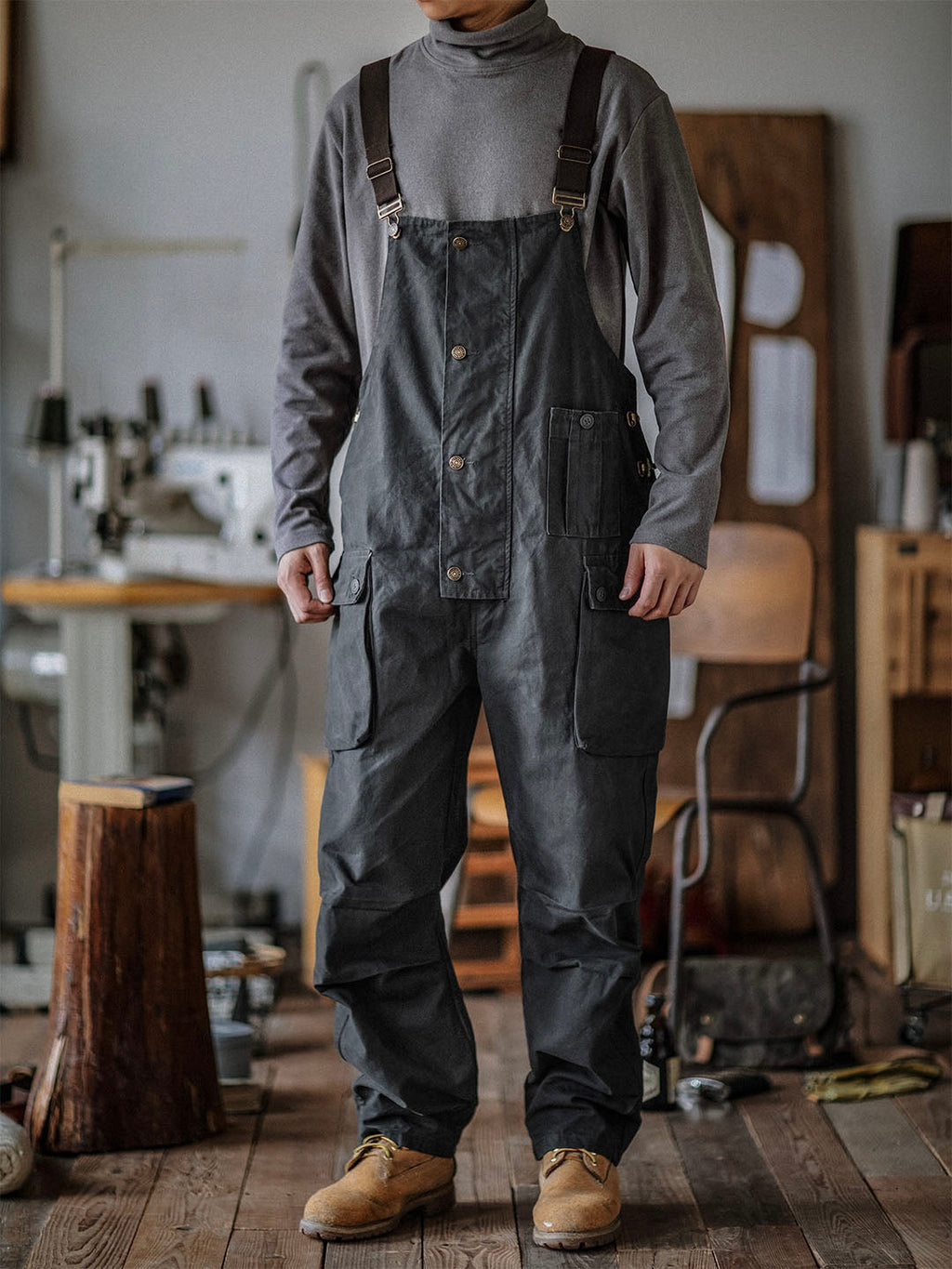 Carver Canvas Overalls  Drako™️