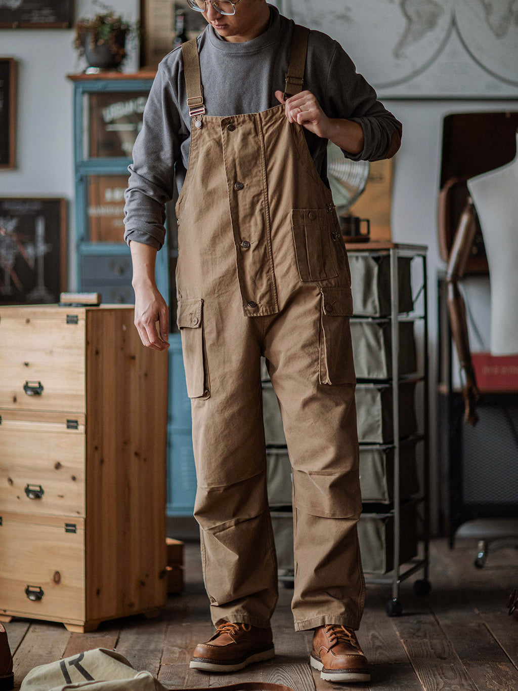 Carver Canvas Overalls  Drako™️