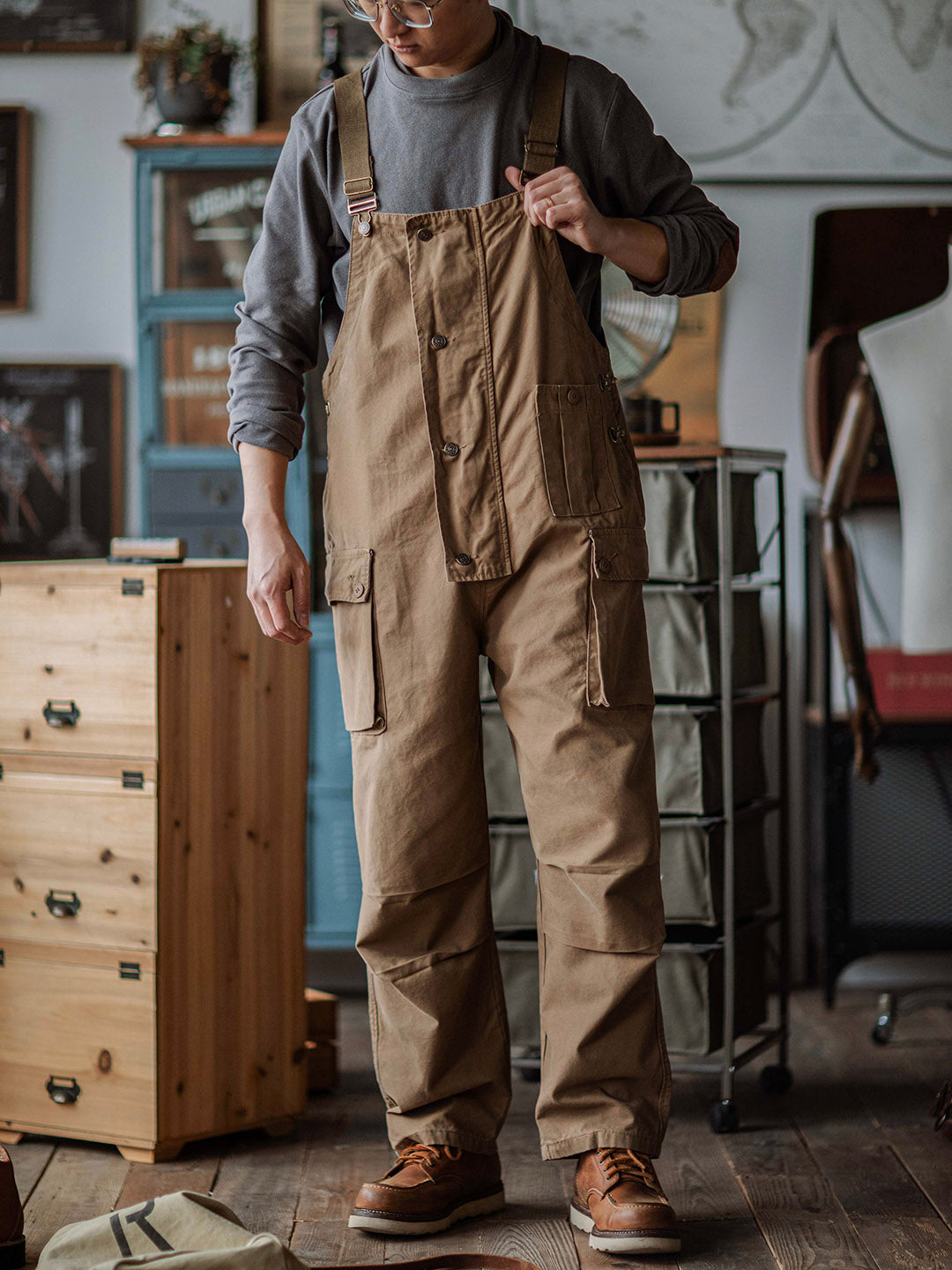 Carver Canvas Overalls  Drako™️