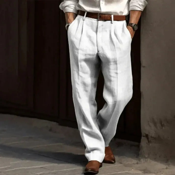 Mercer Men’s Classic Wide Leg Trousers  Drako Watches