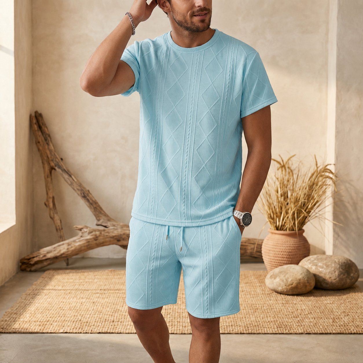 Capri Knit Lounge Set  Drako™️