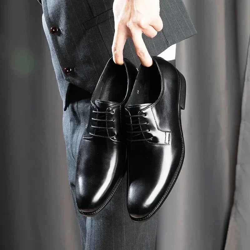 Elithro - Genuine Leather Shoes  Drako Watches