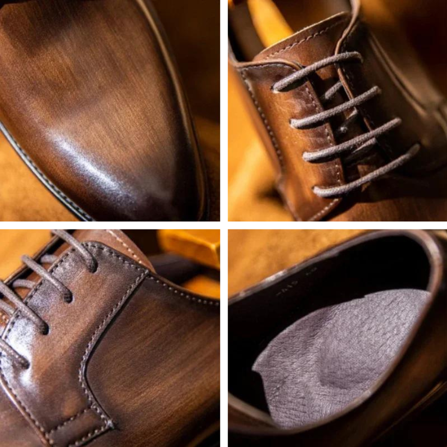 Elithro - Genuine Leather Shoes  Drako Watches