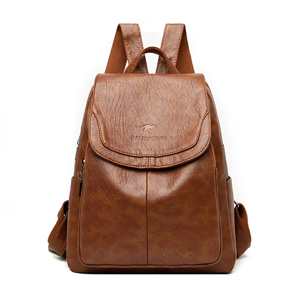 Sienna Leather Daypack  Drako™️