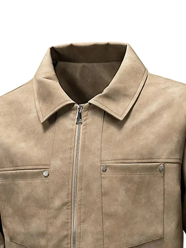 Valdaro Suede Trucker Jacket  Drako™️