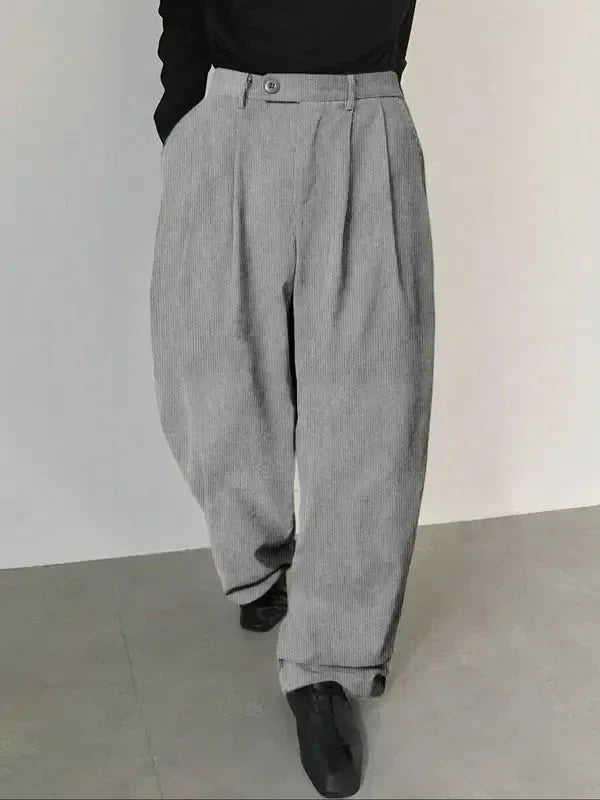 Verona Pleated Tailored Trousers  Drako™️