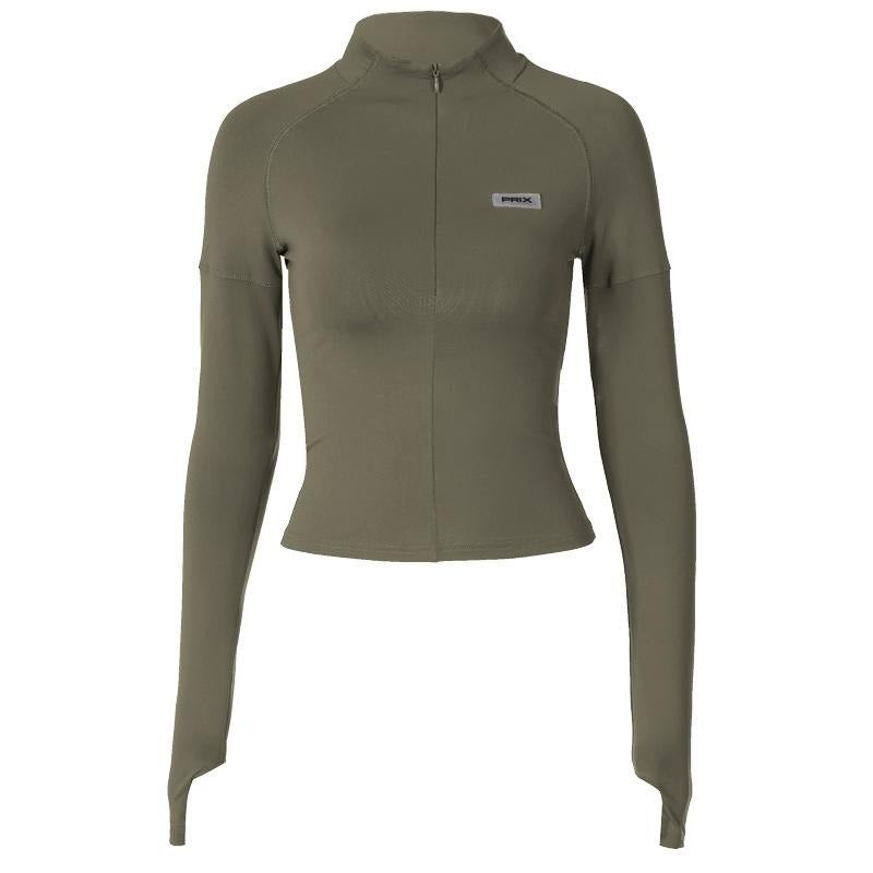 Solvèra Zip Crop Top  Drako™️
