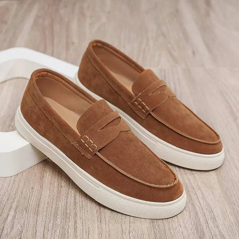 Brentwood Suede Penny Loafers (Copy)  Drako™️