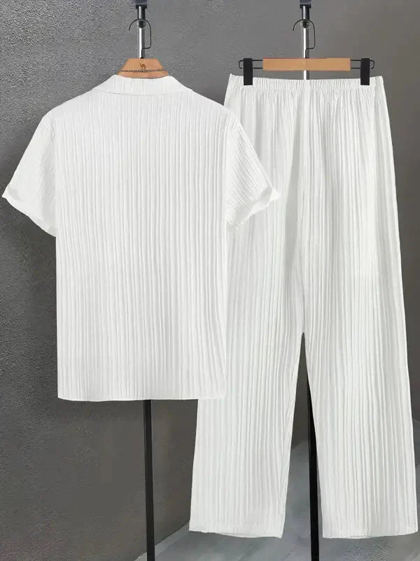 Sovana Pleated Lounge Set  Drako™️