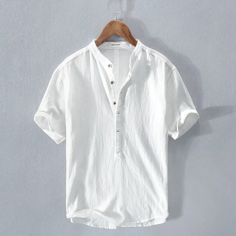 Malaga Premium Linen Shirt  Drako Watches