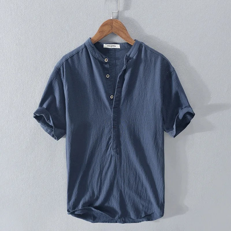 Malaga Premium Linen Shirt  Drako Watches