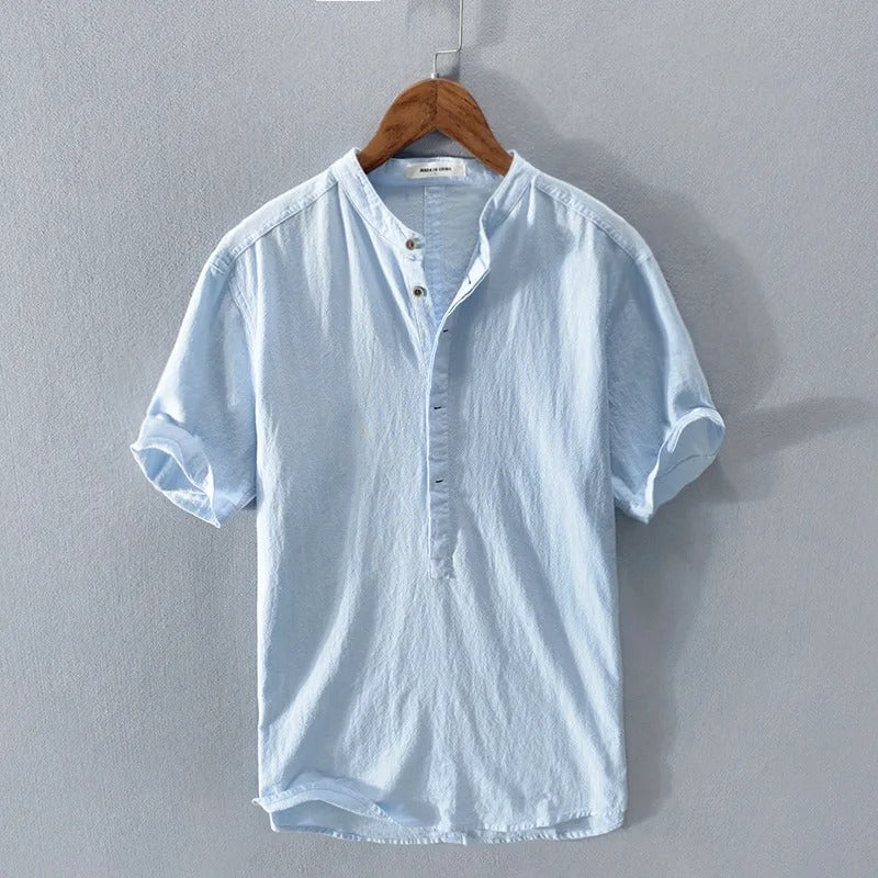 Malaga Premium Linen Shirt  Drako Watches